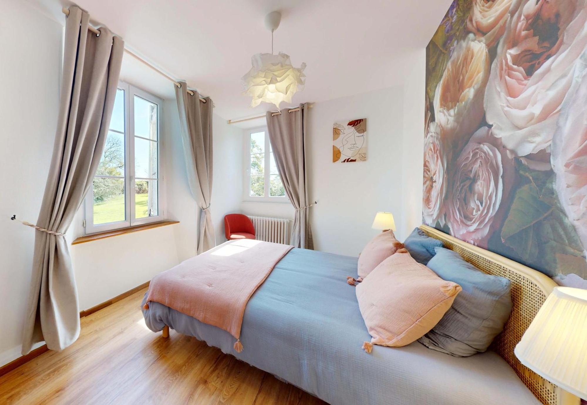 Bed and Breakfast Domaine De L'Eau Partie Carentan Camera foto